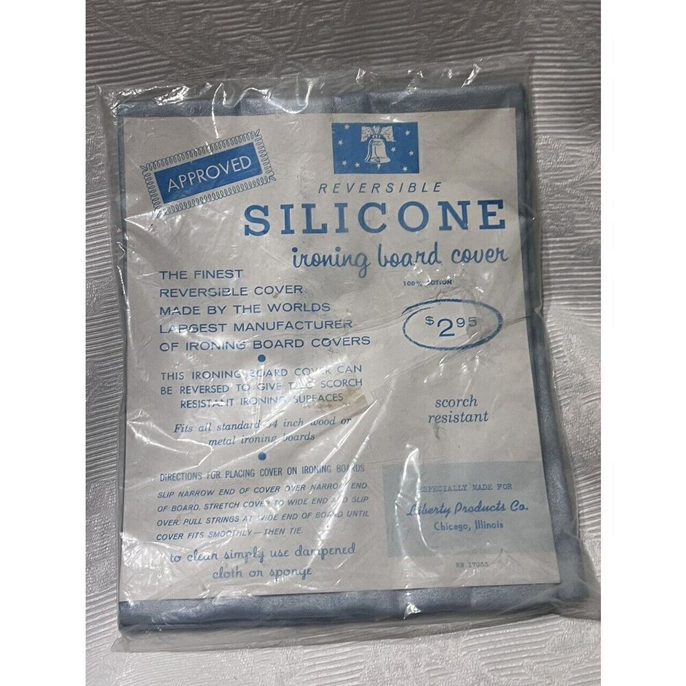 Liberty Products Co. Silicone Ironing Board Cover USA‎ Vintage NISP